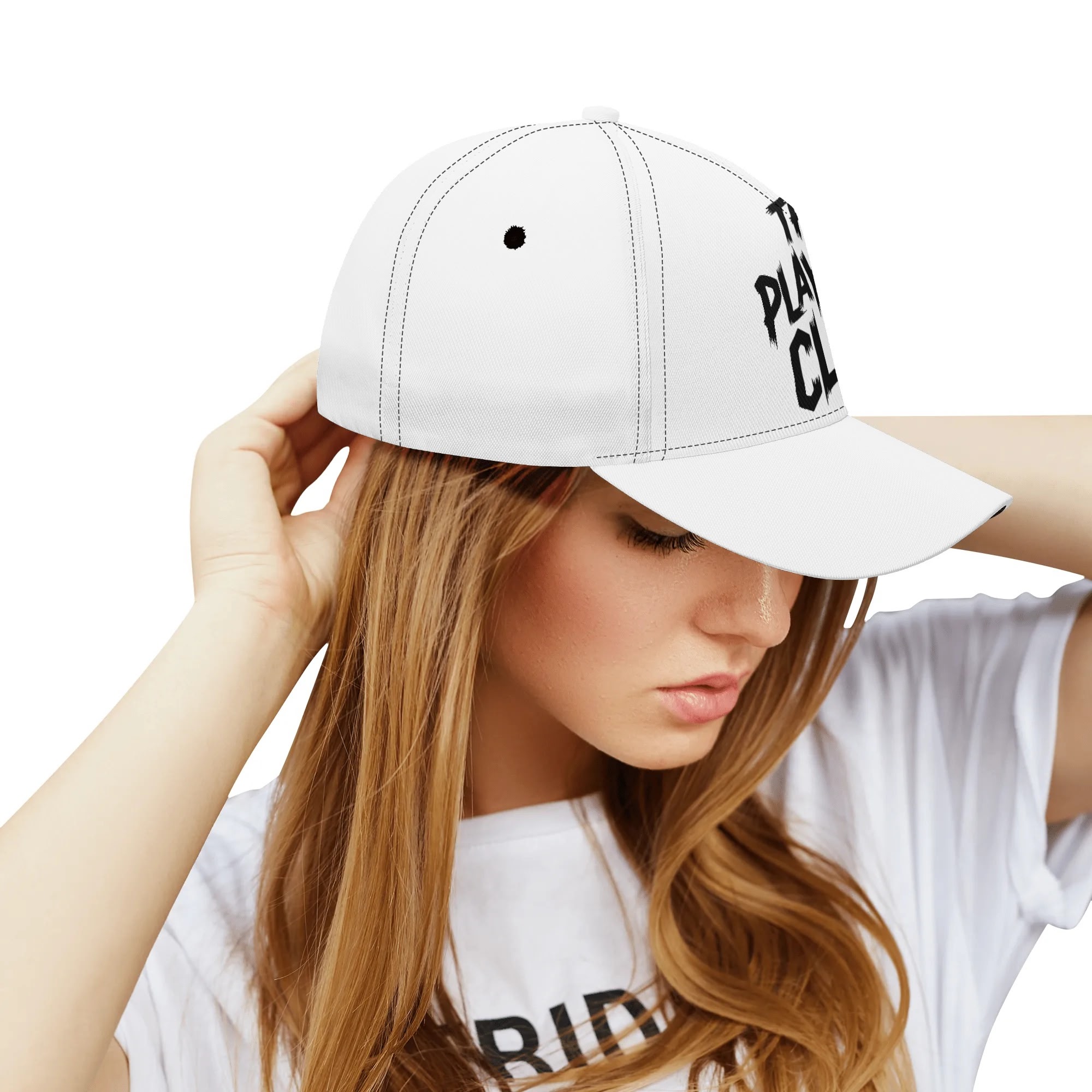 "THE PLAYERS CLUB" All-over Print Baseball Cap - Image 9