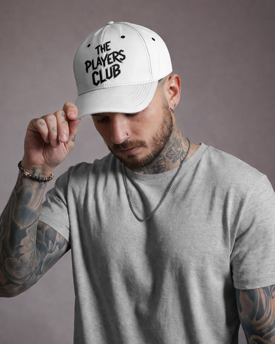 "THE PLAYERS CLUB" All-over Print Baseball Cap